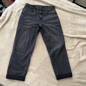 American Eagle hi rise mom jeans